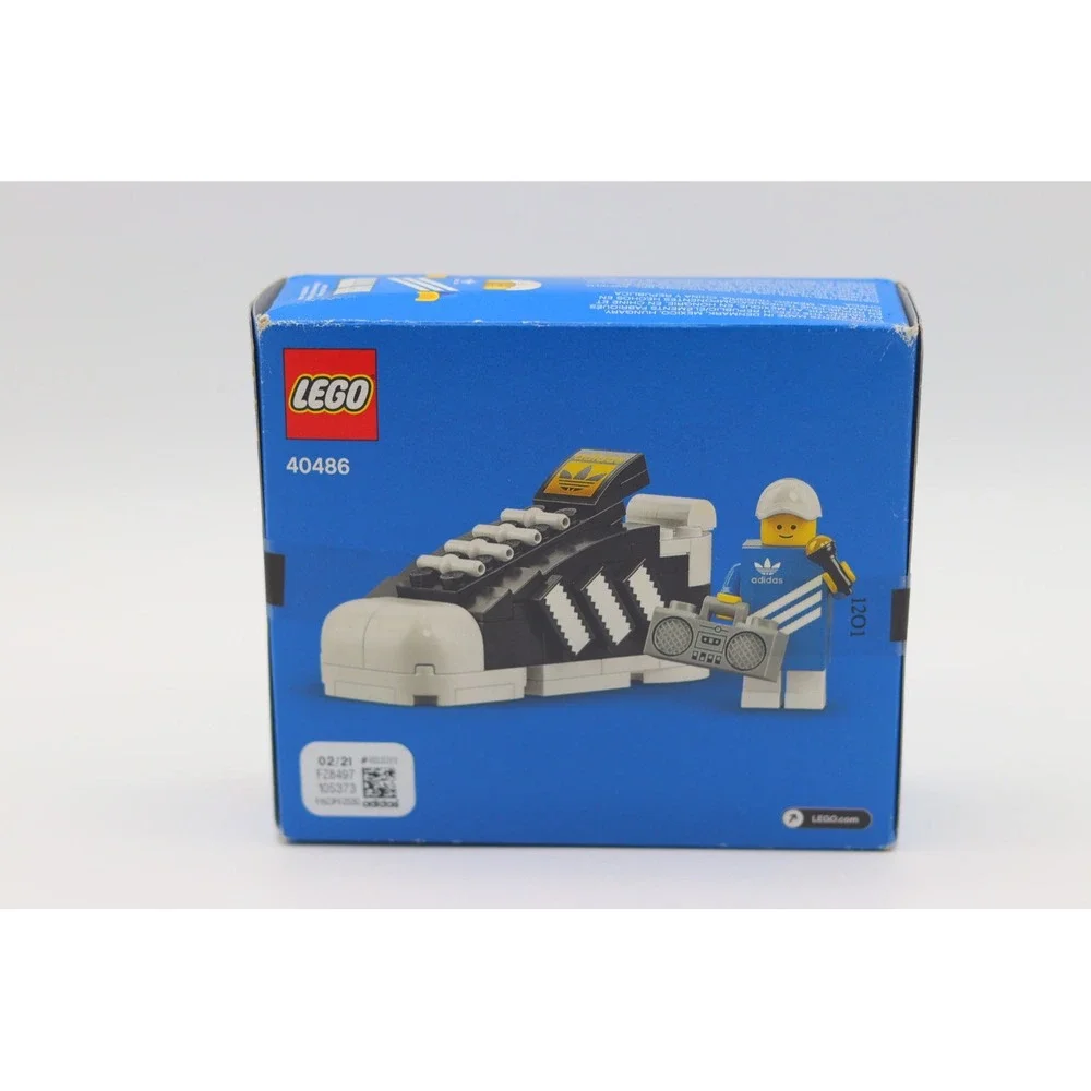 LEGO Adidas Originals Superstar Mini Build Set 40486 92 Pcs New Sealed